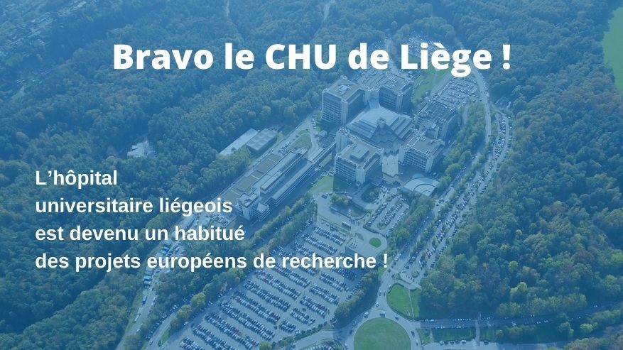 L’hôpital universitaire liégeois est un habitué des projets européens de recherche.