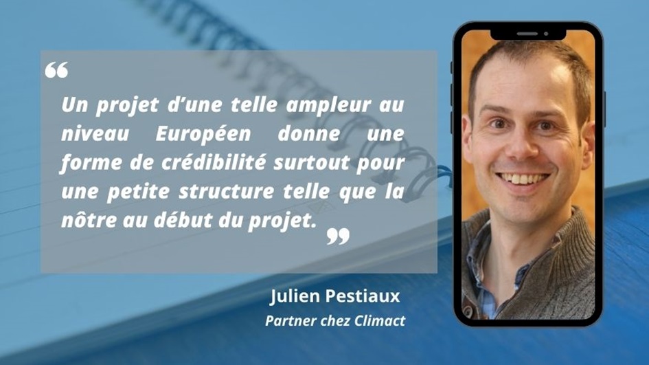 Julien Pestiaux, Partner chez Climact