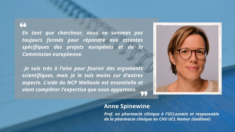 Anne Spinewine, professeur en pharmacie clinique à l'UCLouvain.